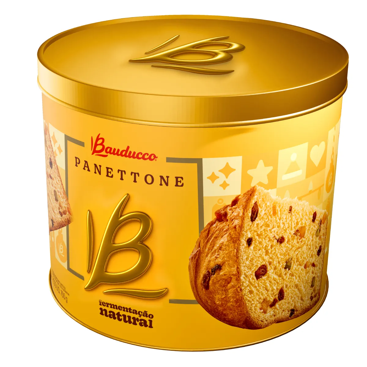 Bauducco Panettone Lata 750g