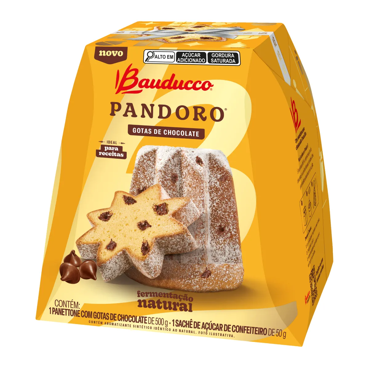 Bauducco Pandoro com Gotas de Chocolate 500g
